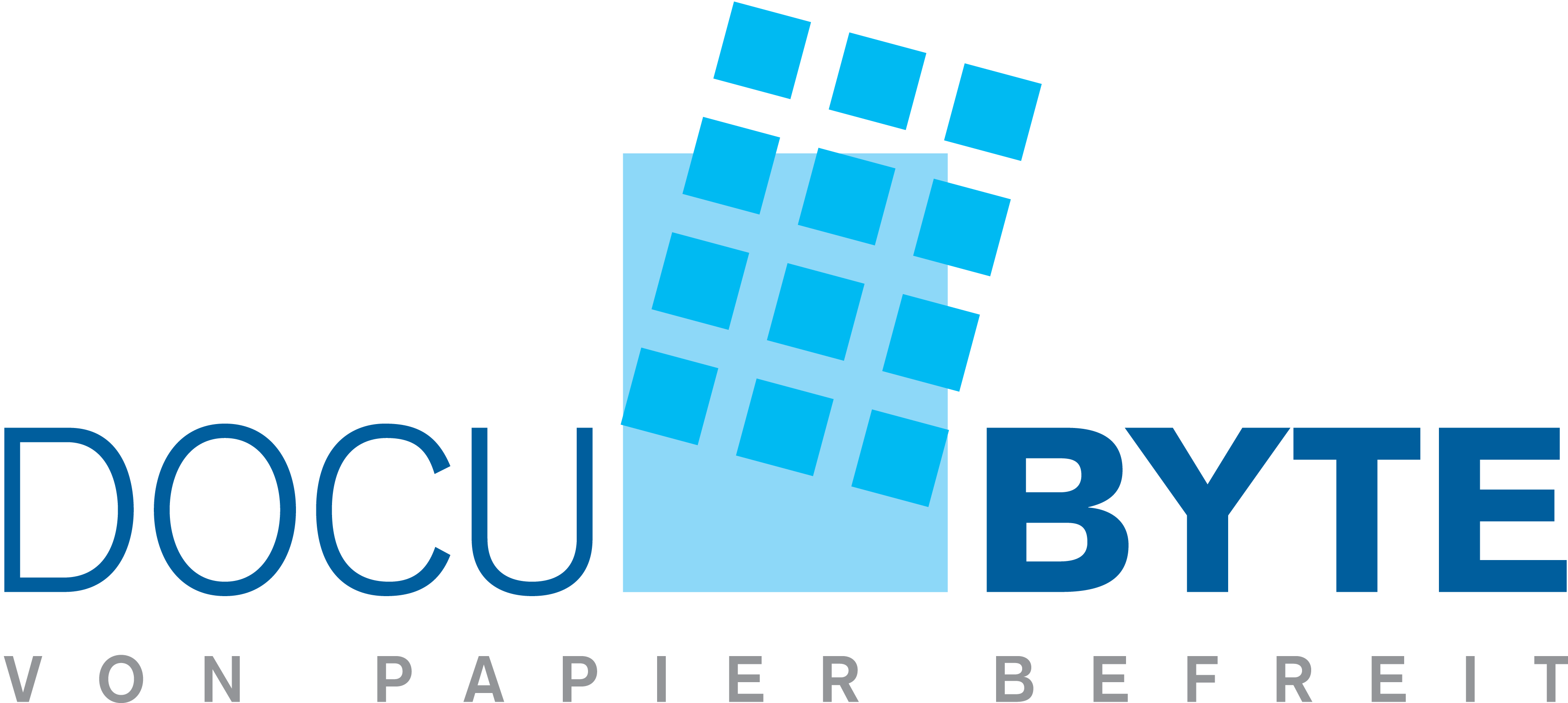 Docubyte von Papier befreit Logo